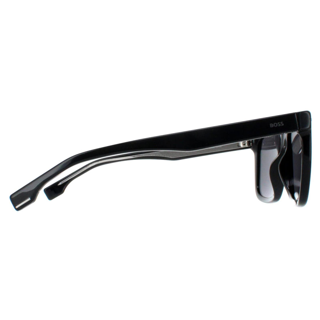Hugo Boss Sunglasses BOSS 1317/S 284 IR Black Ruthenium Grey Blue