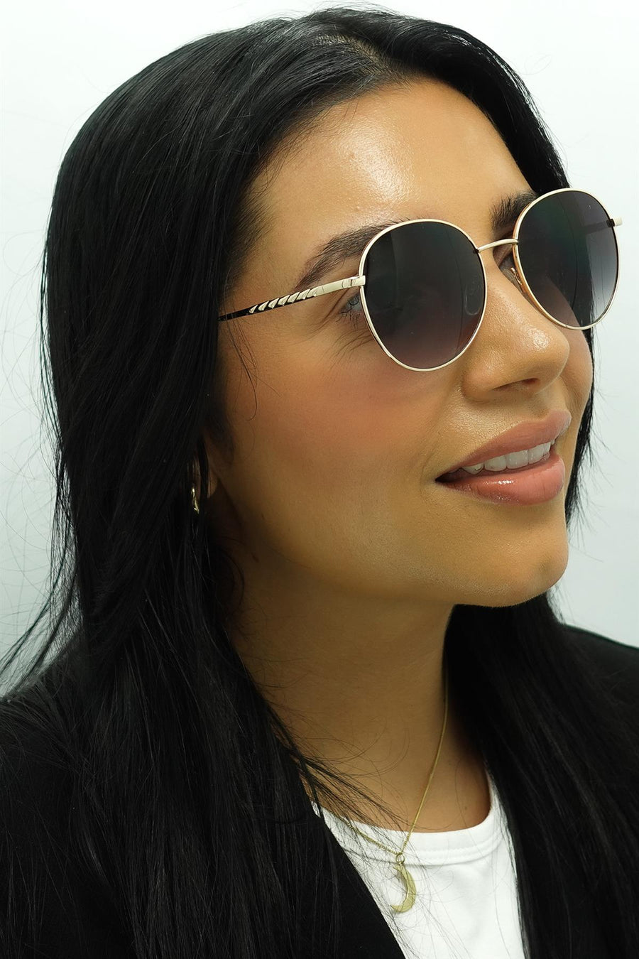 Smarty Sunglasses X1116 B Gold Grey