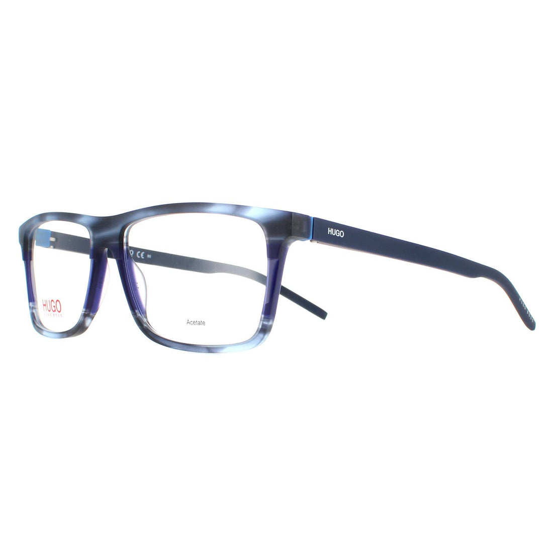 Hugo by Hugo Boss Glasses Frames HG 1088 HW8 Matte Blue Men