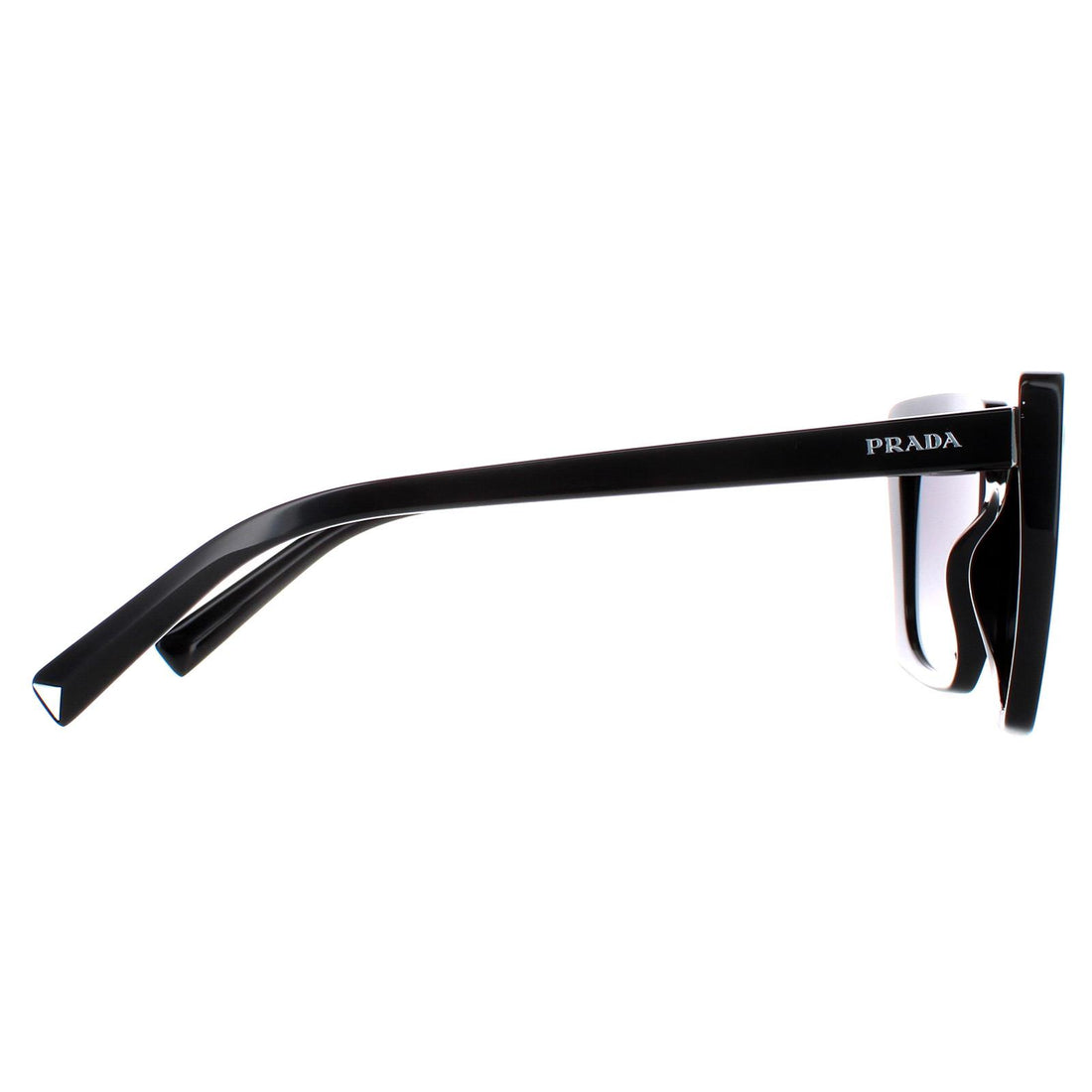 Prada Sunglasses PR23ZS 1AB5W1 Black Grey Gradient Polarized