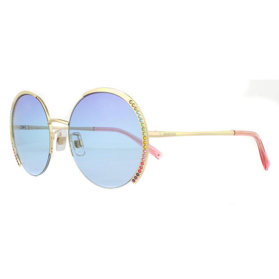 Swarovski Sunglasses SK0280-H 32W Gold Blue Gradient