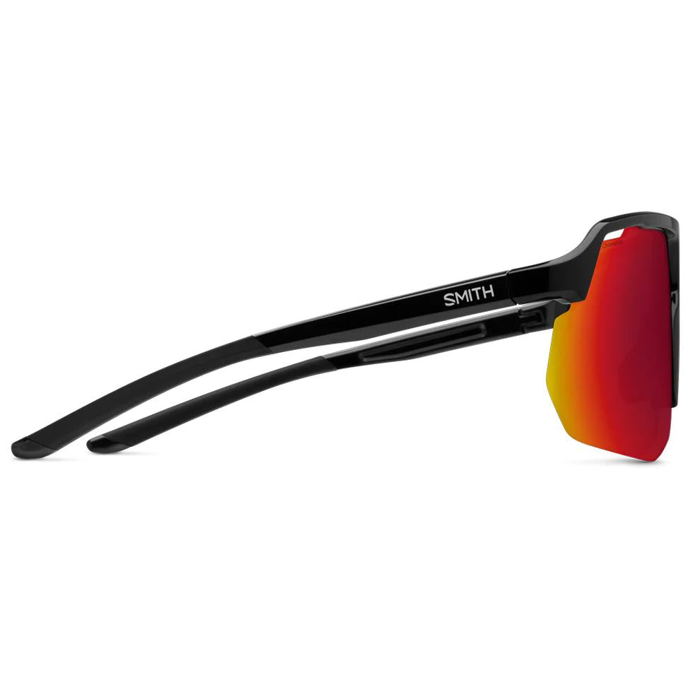Smith Sunglasses Motive 807 X6 Black ChromaPop Red Mirror