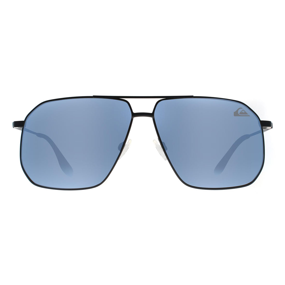 Quiksilver Sunglasses QS3009 MBLK Matte Black Blue Mirrored
