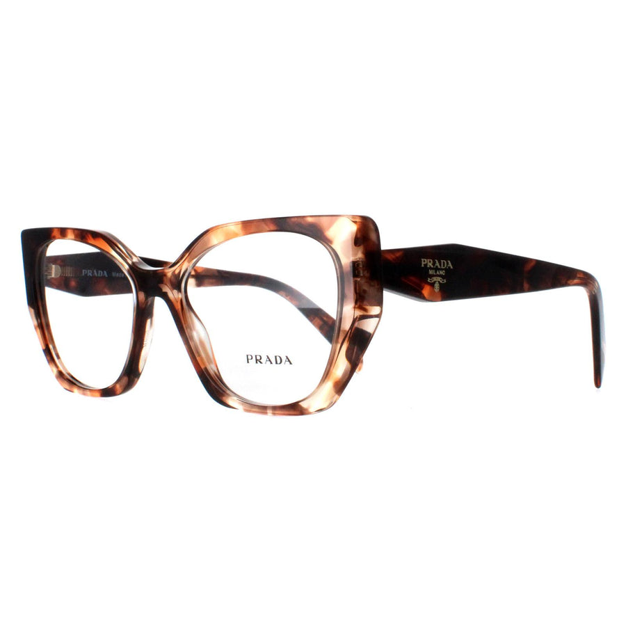 Prada Eyeglasses PR18WV 07R1O1 Caramel Tortoise Women