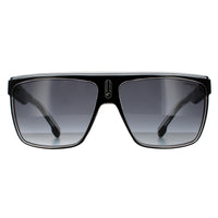 Carrera 22/N Sunglasses Black White / Dark Grey Gradient