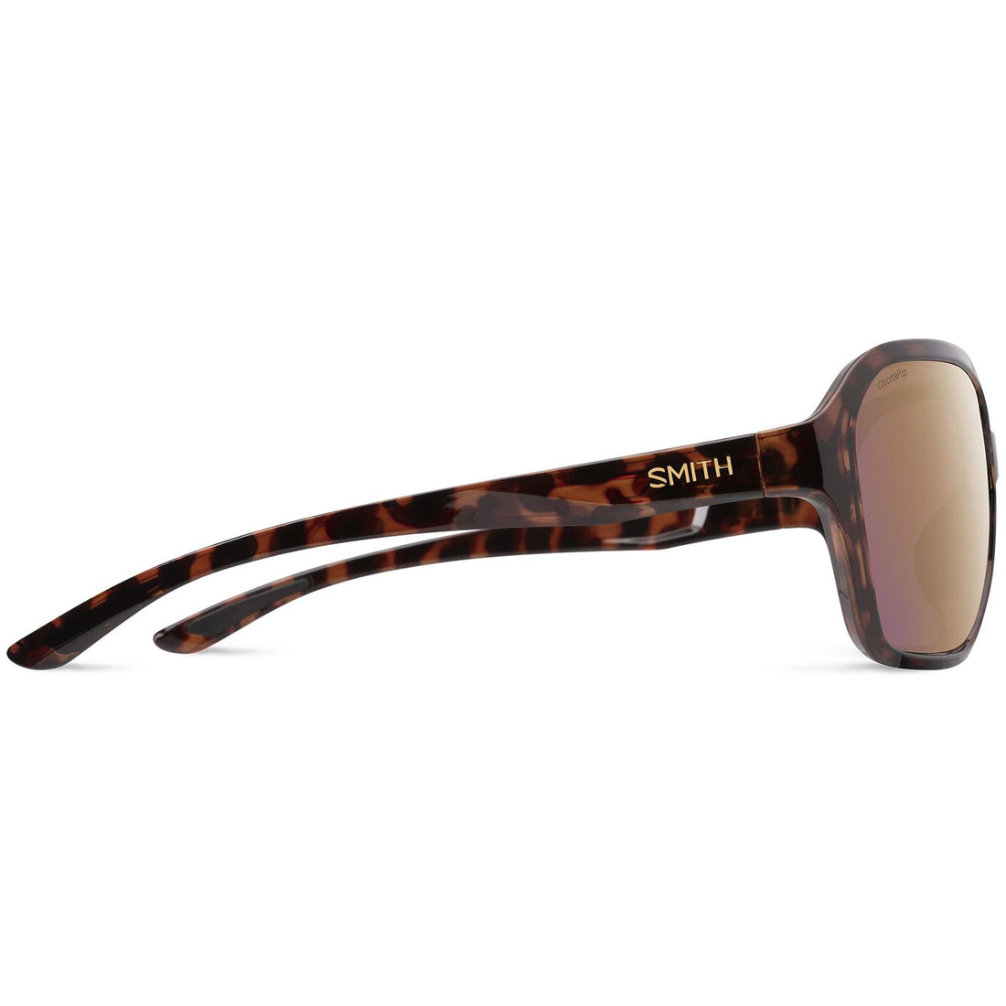 Smith Sunglasses Whitney 086 9V Tortoise ChromaPop Polarized Rose Gold Mirror