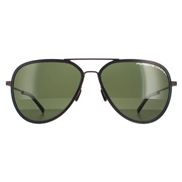 Porsche Design Sunglasses P8691 C Brown Brown Polarized