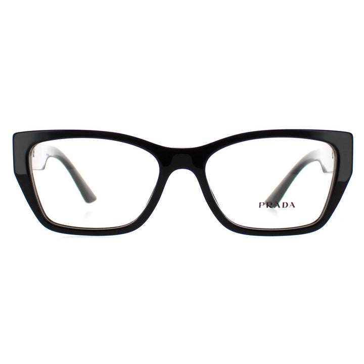 Prada Glasses Frames PR11YV 1AB1O1 Black Women