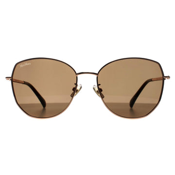 Max Mara Sunglasses MM0114-K 32E Gold Brown