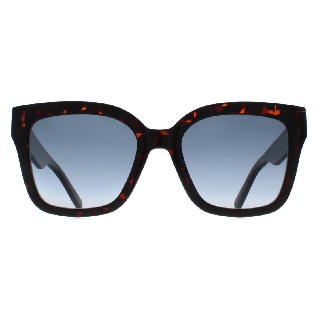 Marc Jacobs Sunglasses MARC 658/S 086 08 Shiny Dark Havana Blue Gradient