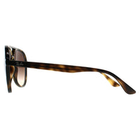 Ray-Ban Sunglasses RB4376 710 Polished Havana Brown Gradient