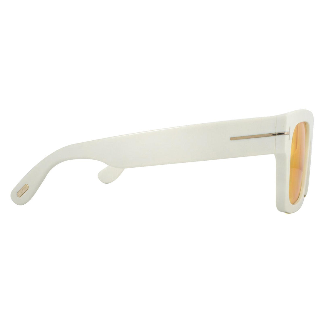 Tom Ford Sunglasses Fausto FT0711 25E Ivory White Orange