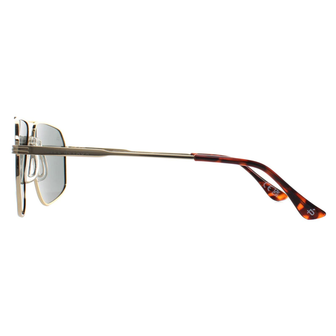 Prive Revaux Sunglasses Rico J5G UC Champagne Gold Green