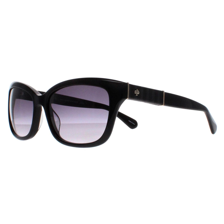 Kate Spade Sunglasses Johanna 2/S 807 9O Black Dark Grey Gradient