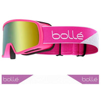 Bolle Ski Goggles Nevada Jr BG050007 Matte Race Pink Sunshine
