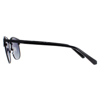 Guess Sunglasses GU00052 02D Matte Black Smoke Polarized