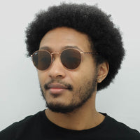 Ray-Ban Sunglasses RB3637 New Round 920233 Rose Gold Brown