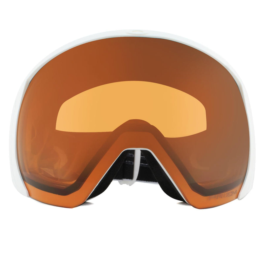 Oakley Flight Path XL Ski Goggles Matte White Prizm Snow Persimmon