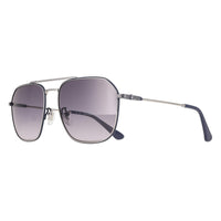 Police Sunglasses SPLF64 Octane 1 0579 Shiny Palladium Smoke Gradient