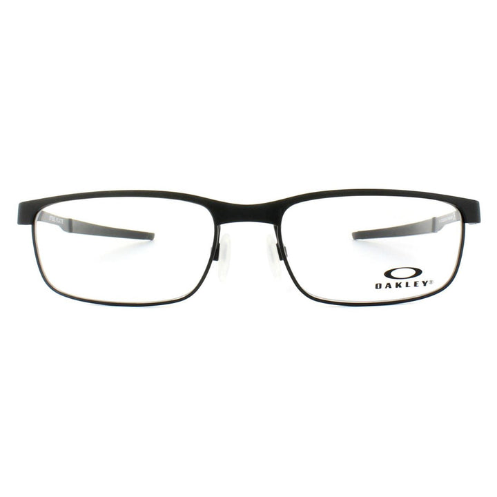 Oakley Glasses Frames Steel Plate OX3222-01 Powder Coal