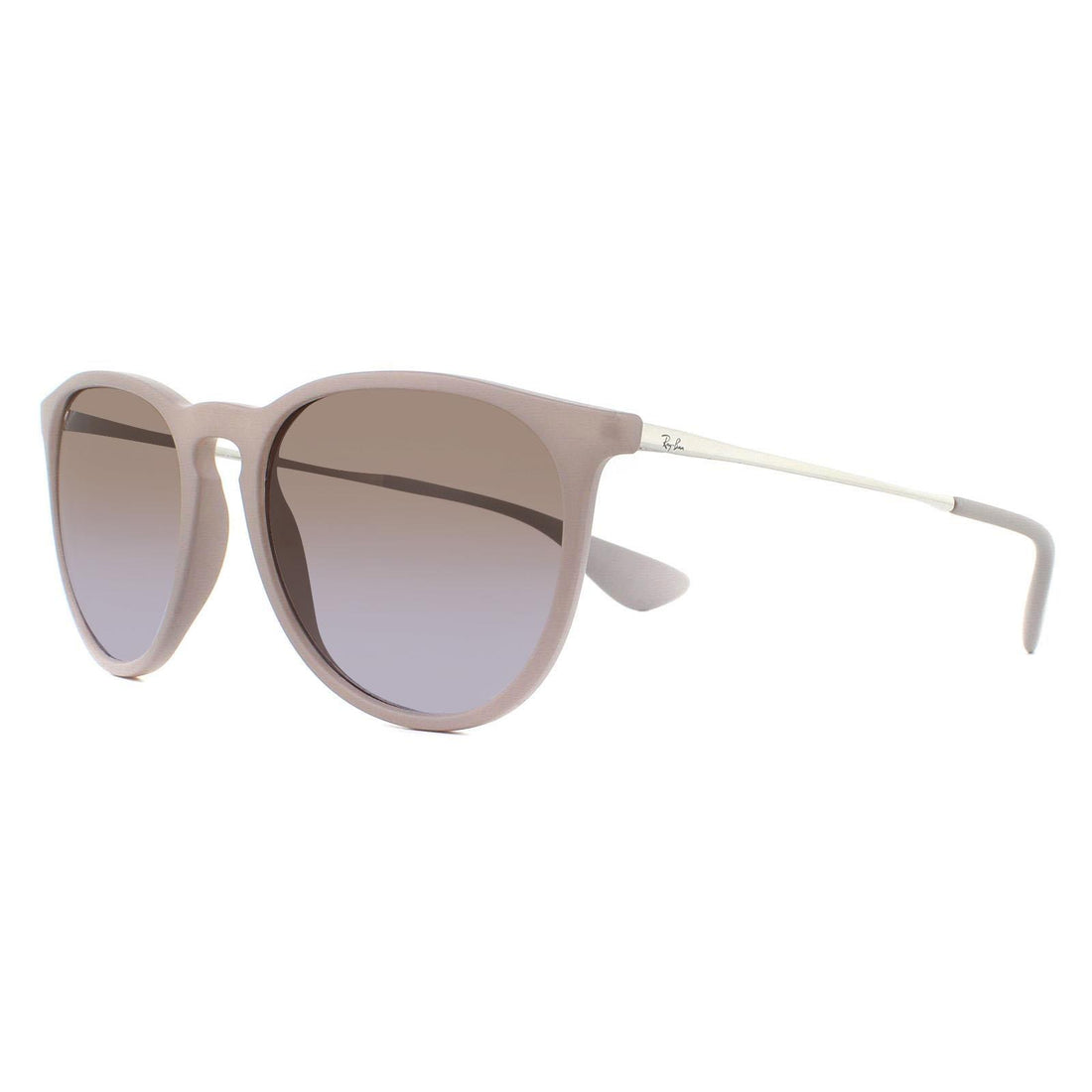 Ray-Ban Sunglasses Erika 4171 600068 Dark Rubber Sand Brown Gradient