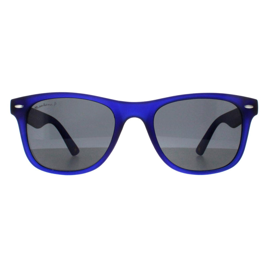 Montana Sunglasses MP10 J Blue Red Smoke Grey Polarized