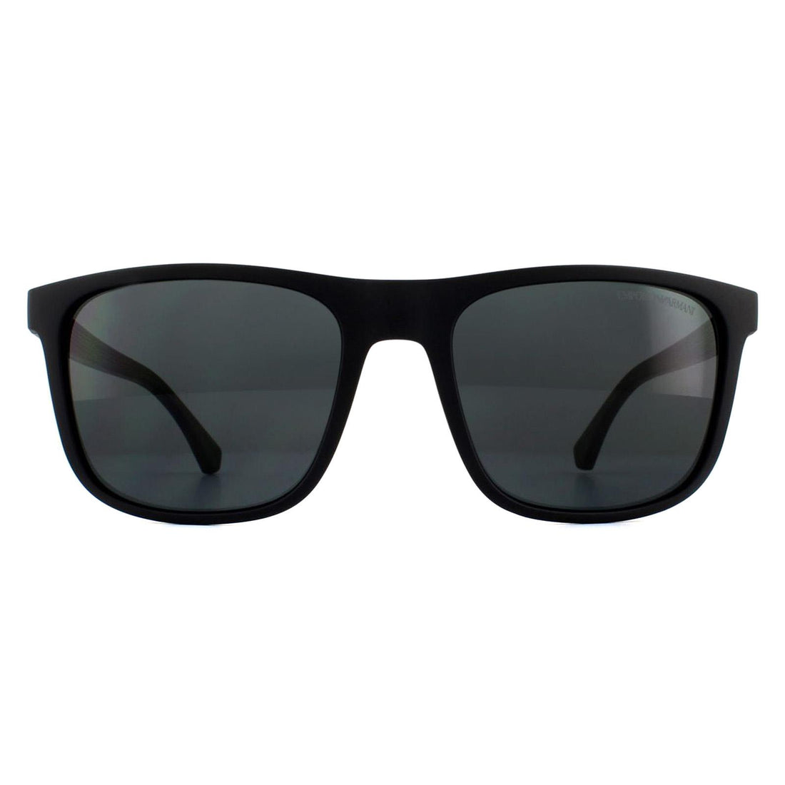 Emporio Armani EA4129 Sunglasses Matte Black / Grey Gradient