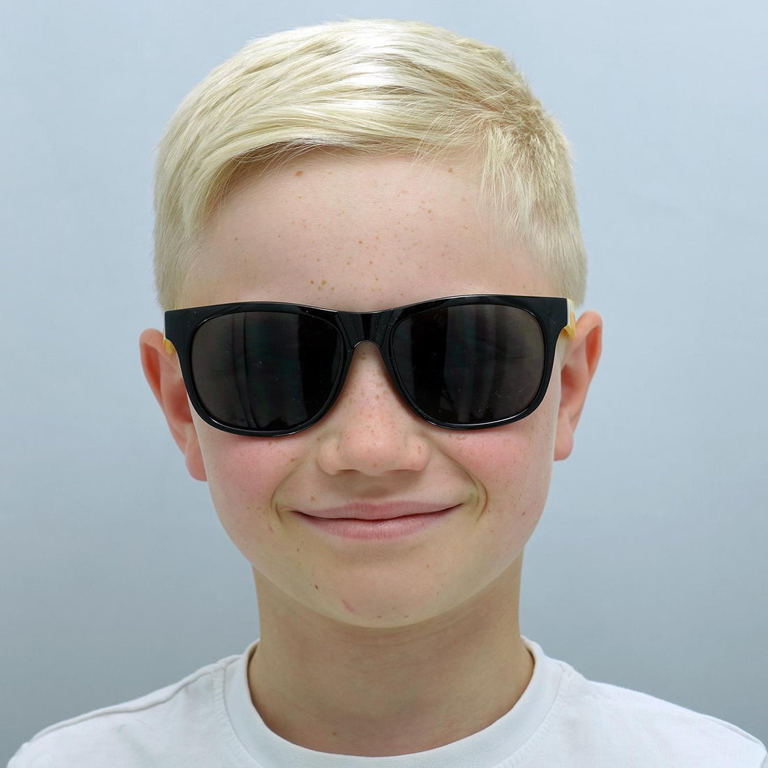 Smarty Sunglasses X2133 B Black Yellow Grey