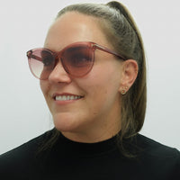 Tom Ford Sunglasses Maxim FT0787 72T Shiny Transparent Antique Pink Pink Gradient