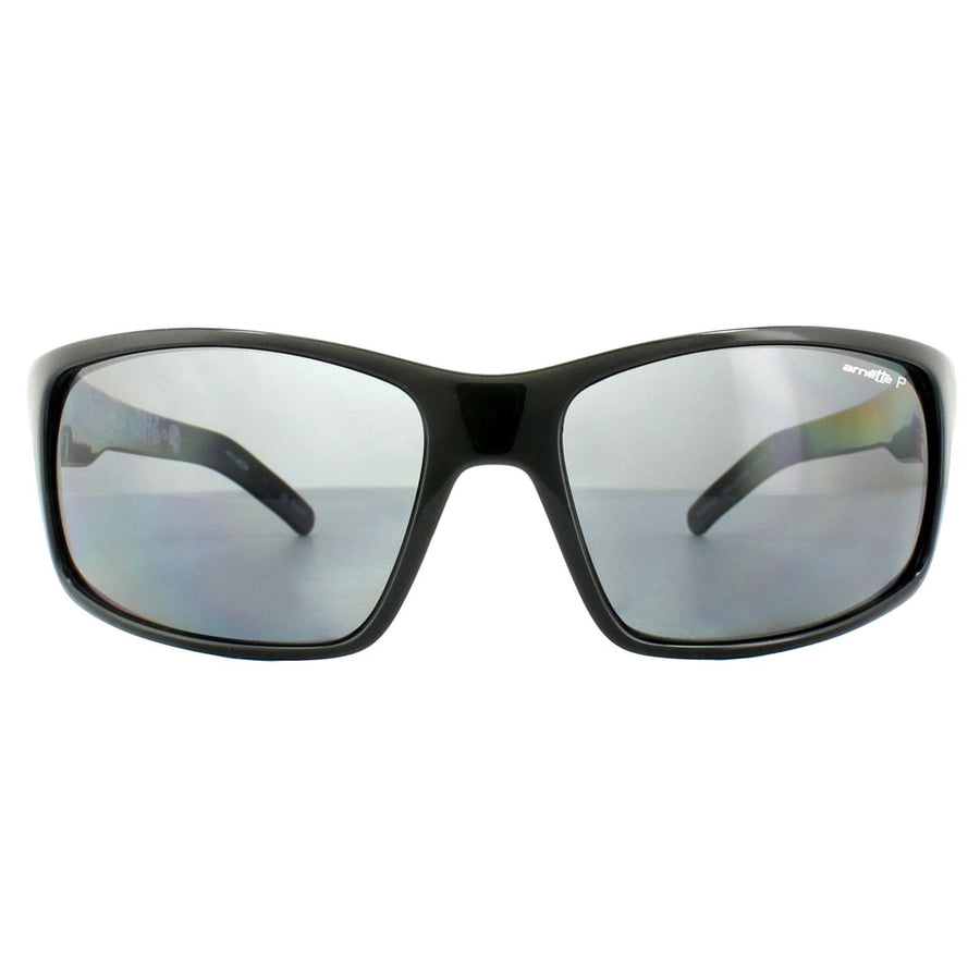 Arnette Fastball AN4202 Sunglasses Black on Graphics Grey Polarized
