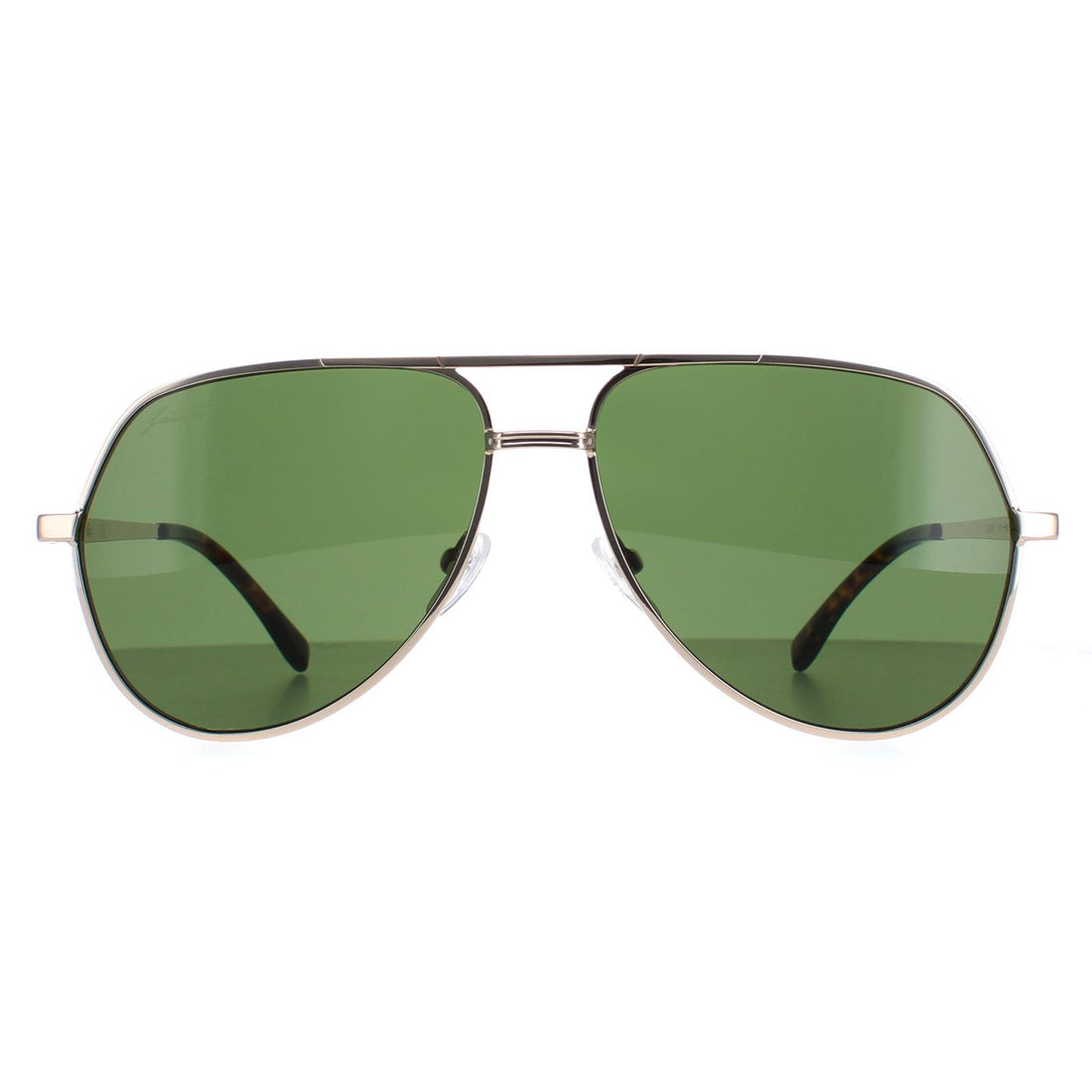 Lacoste Sunglasses L250SE 710 Gold Solid Green