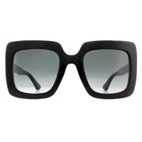 Gucci GG0328S Sunglasses Black Grey Gradient