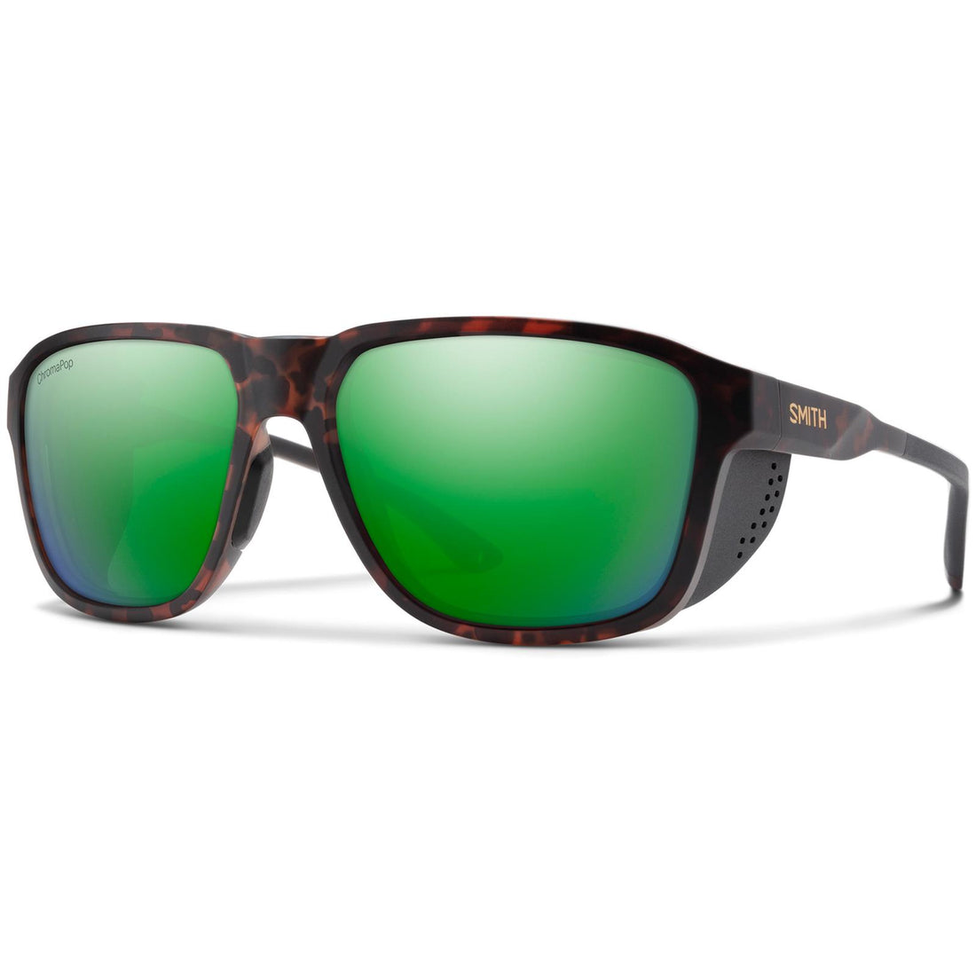 Smith Sunglasses Embark N9P UI Matte Tortoise ChromaPop Polarized Green Mirror