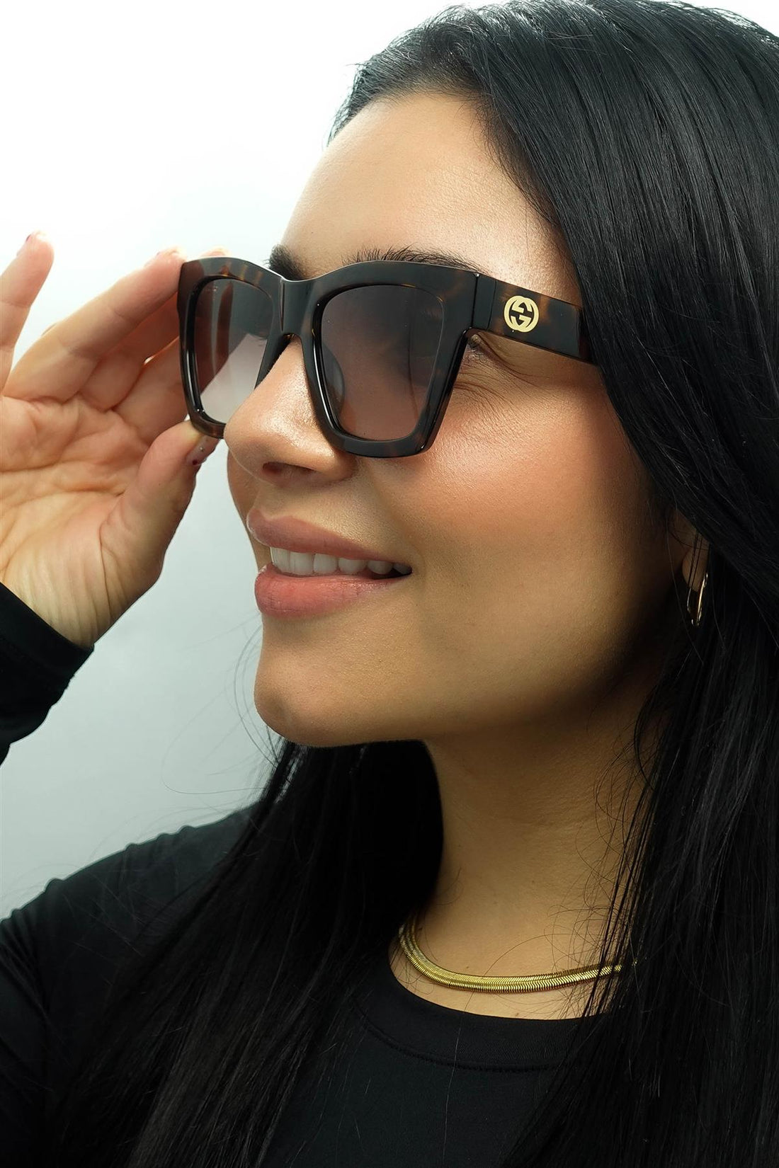 Gucci Sunglasses GG1714S 002 Havana Brown Gradient