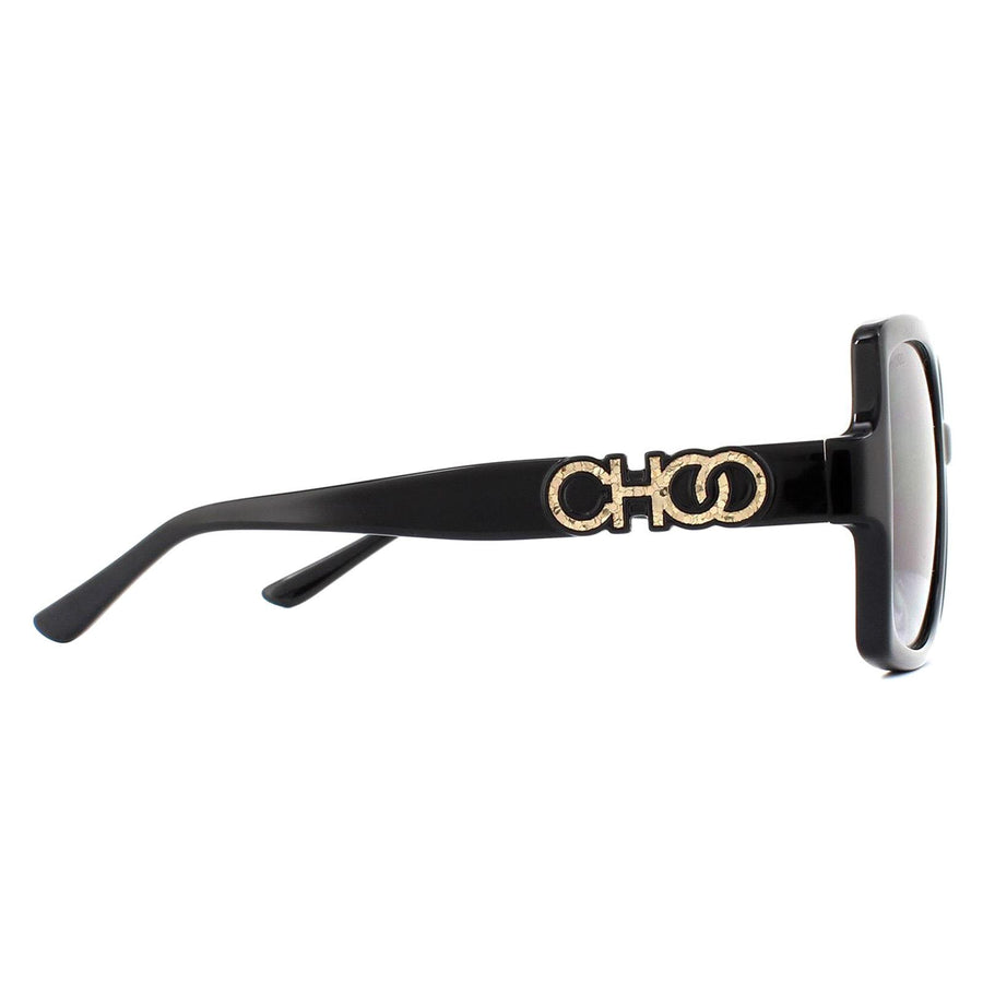Jimmy Choo Sunglasses SAMMI/G/S 807 9O Black Dark Grey Gradient