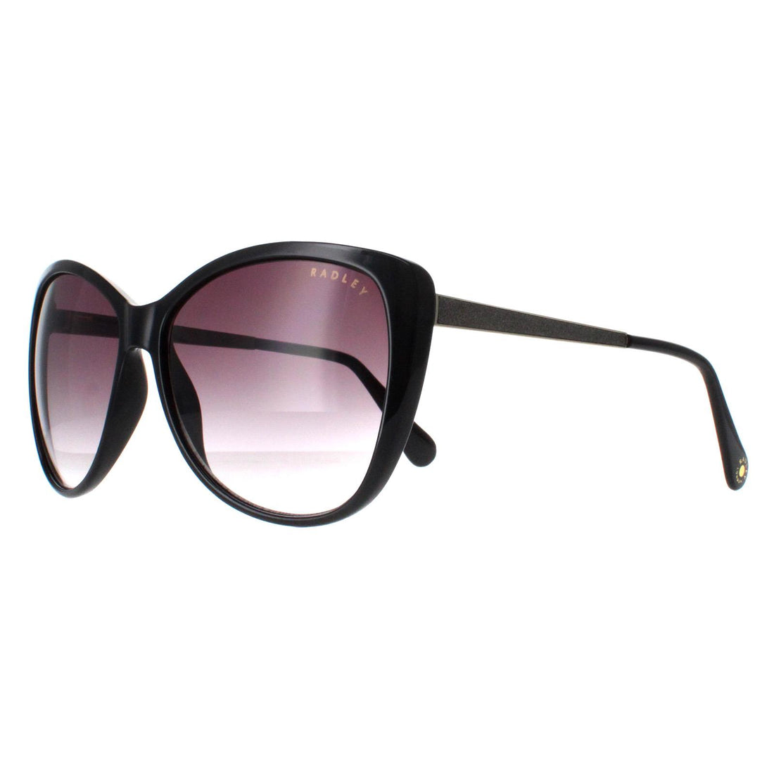 Radley Sunglasses Gwyneth 104 Glossy Black Purple