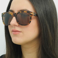 Serengeti Sunglasses Foyt Large SS550002 Shiny Tortoise Havana Mineral Polarized 555nm Green