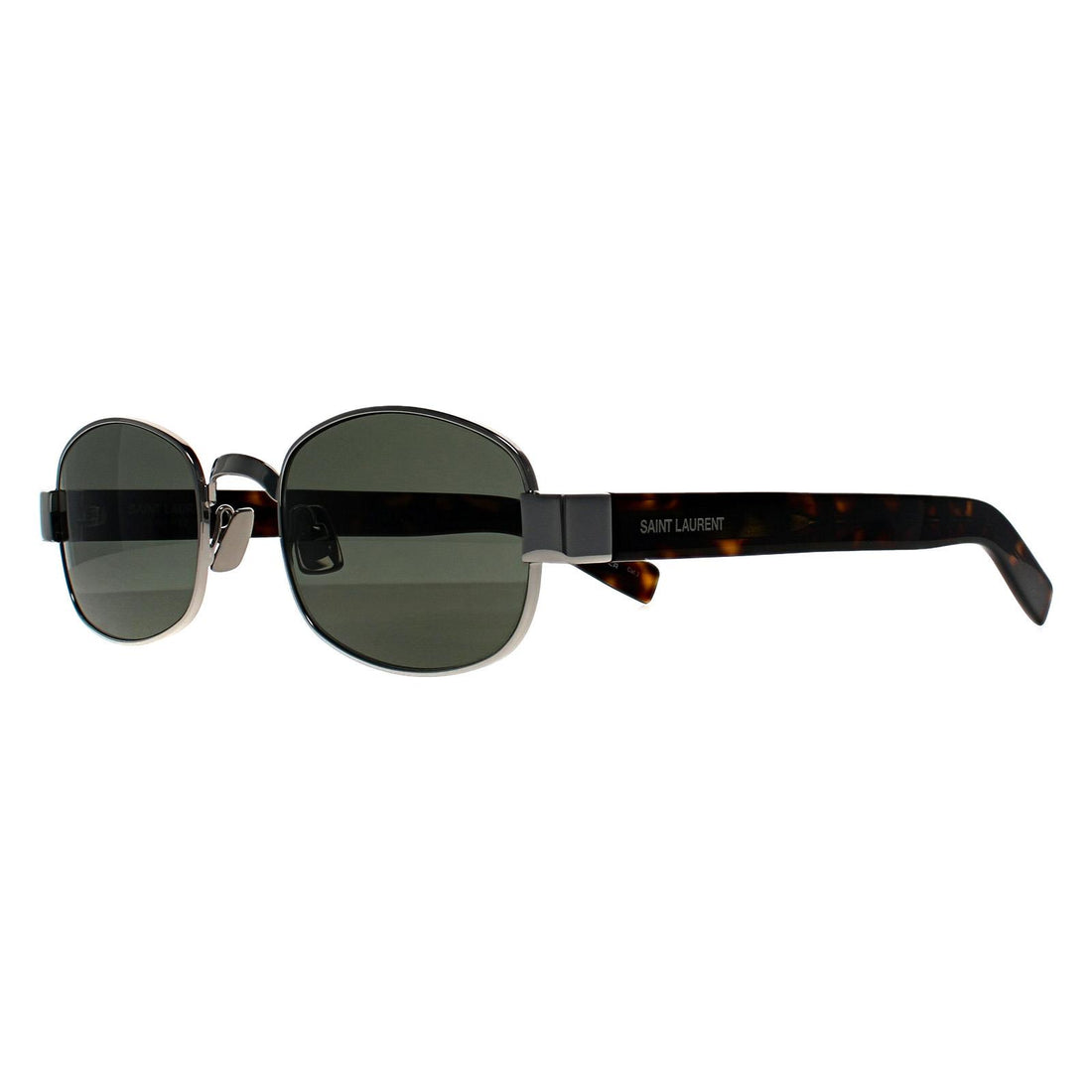 Saint Laurent Sunglasses SL 706 002 Silver Havana Grey