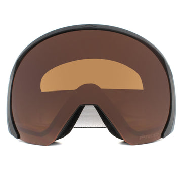 Oakley Ski Goggles Flight Path XL OO7110-03 Matte Black Prizm Snow Persimmon
