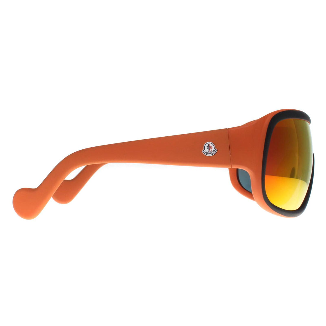 Moncler Sunglasses ML0048 05C Orange Black Orange Mirror