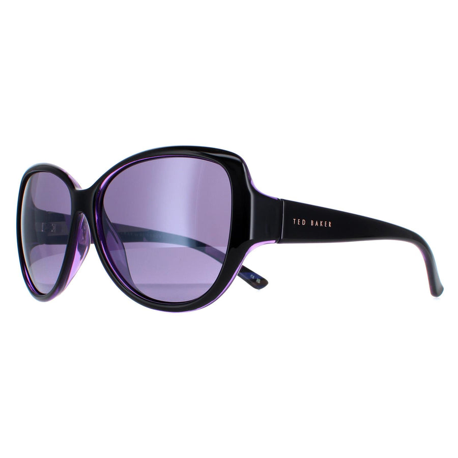 Ted Baker Sunglasses TB1394 Shay 007 Black Purple Purple