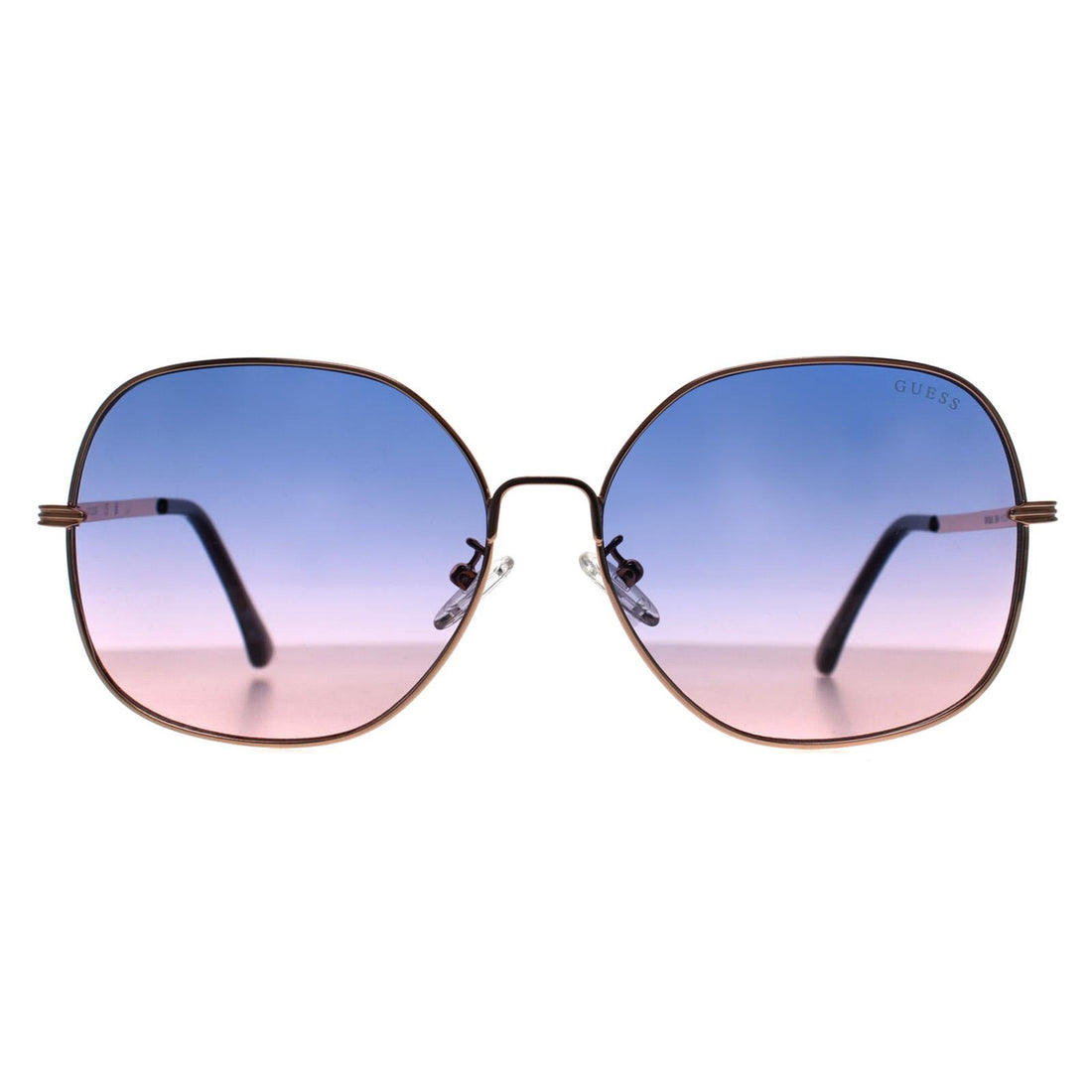 Guess Sunglasses GF0385 28W Rose Gold Blue Gradient