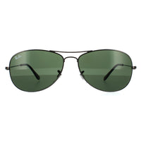 Ray-Ban Sunglasses Cockpit 3362 004 Gunmetal Green 59mm