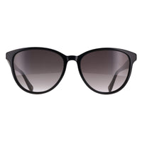 Ted Baker Sunglasses TB1763 Flori 001 Gloss Solid Black Grey Gradient