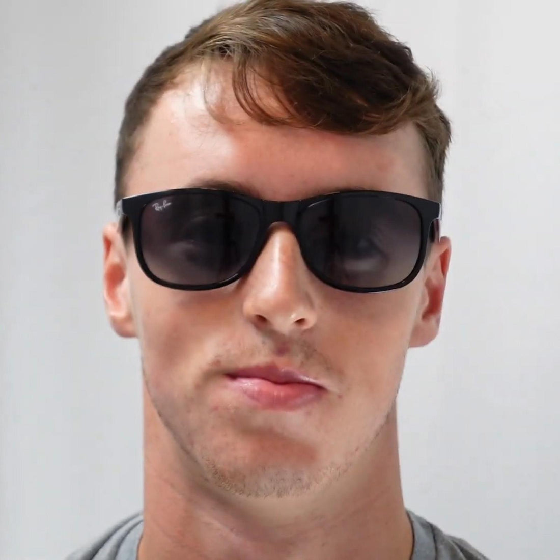 Ray-Ban Sunglasses Andy 4202 607313 Matt Brown Brown Gradient