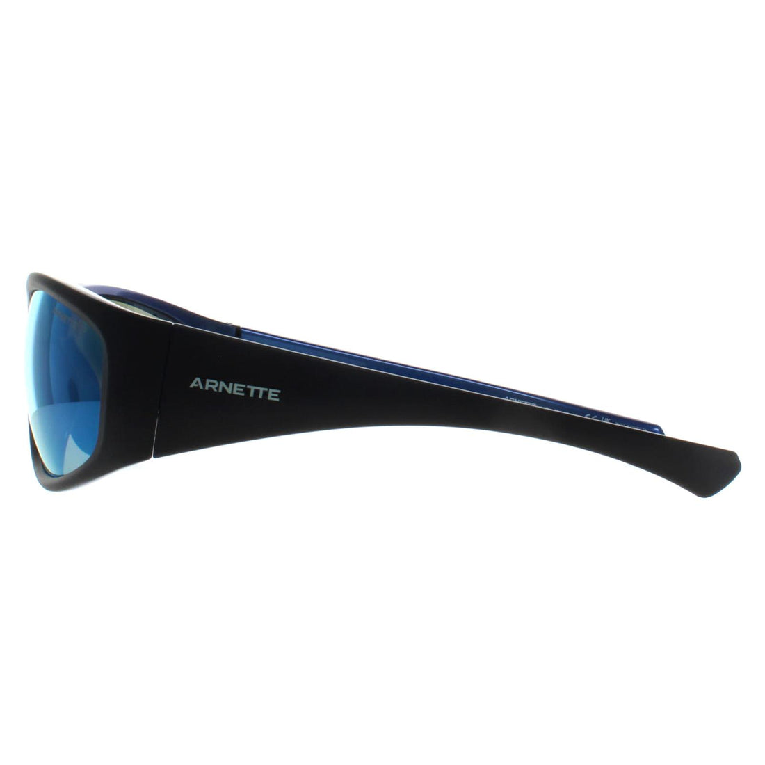 Arnette Sunglasses AN4331 Ilum 292322 Matte Black Blue Mirror Polarized