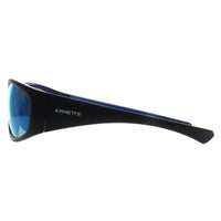 Arnette Sunglasses AN4331 Ilum 292322 Matte Black Blue Mirror Polarized