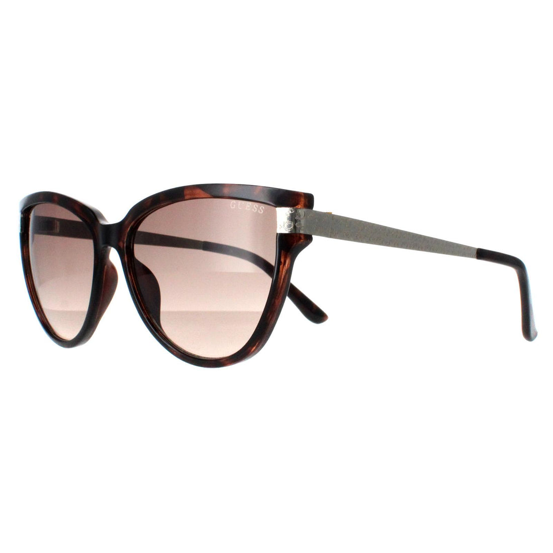 Guess Sunglasses GF6177 52F Dark Havana Brown Gradient