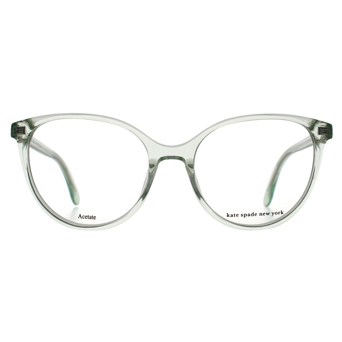 Kate Spade Glasses Frames Adelle 1ED Transparent Light Green Women