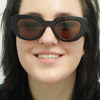 Gucci Sunglasses GG1421S 002 Shiny Dark Havana Brown